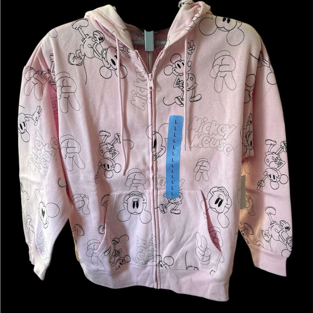Disney Women’s Pink Hoodie size L